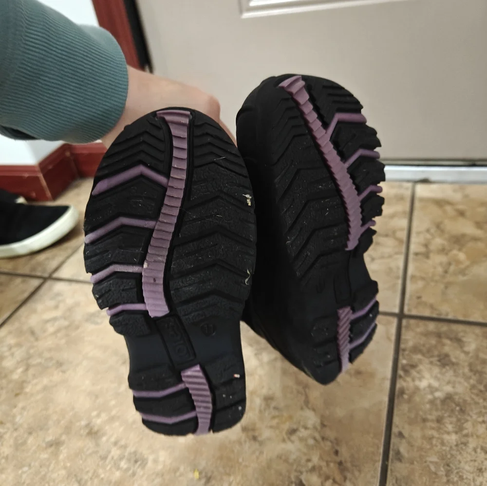 Totes Toddler Girls snow boots Purple Size 11 - Picture 3 of 5